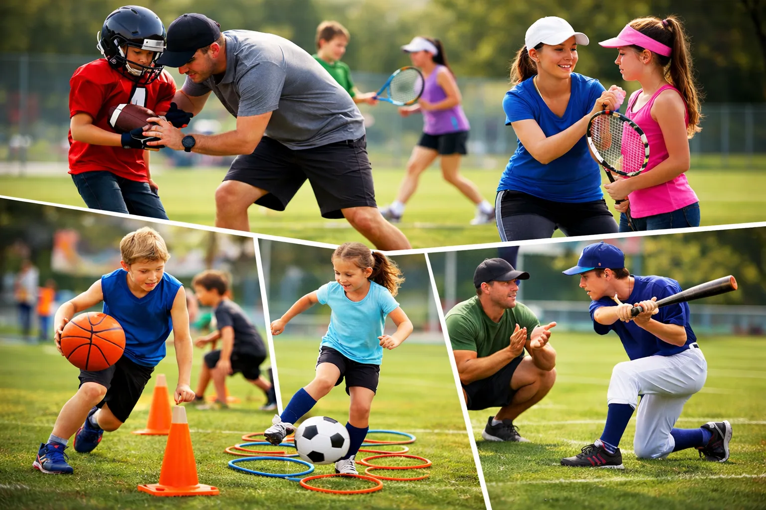 High school sports clinics for kids